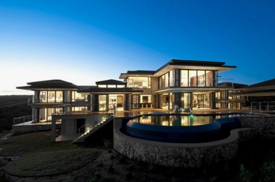 luxury big house exterior