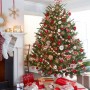 Decorating Into Traditional Christmas Tree In Home: Traditional Christmas Tree In Home
