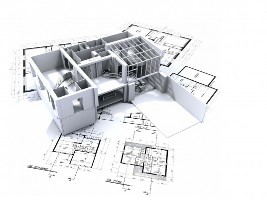 3D Architectural Modern House Drafting