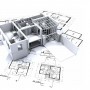The Architectural Drafting: 3D Architectural Modern House Drafting