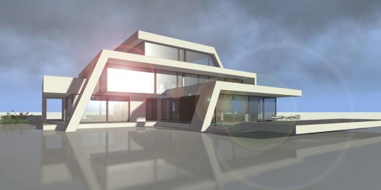 Contemporary Home Plan Architecture