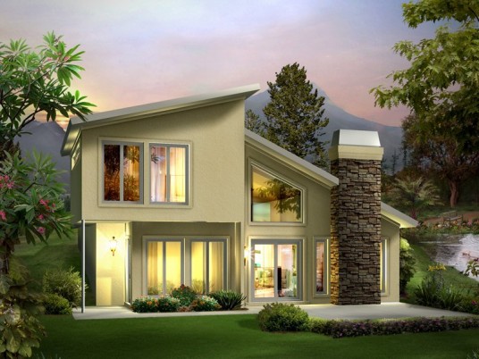 Minimalist Modern Home Design Idea with Simple Home Plan Idea