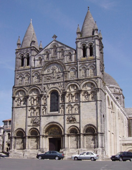 Angouleme Cathedral By Romanesque Architecture