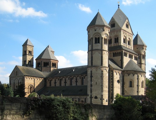 Maria Lach By Romanesque Architecture