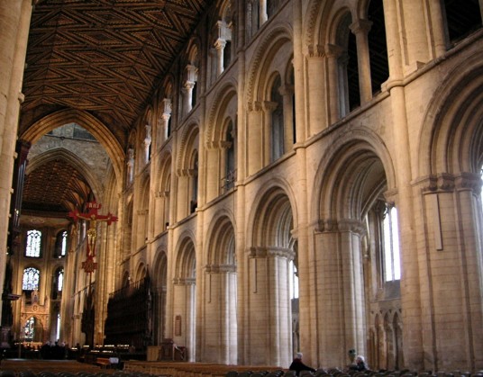 Peterborough Interior By Romanesque Architecture